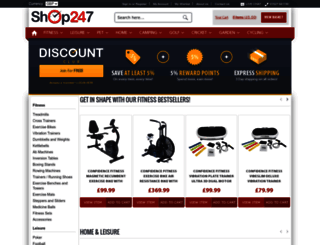 shop247.co.uk screenshot