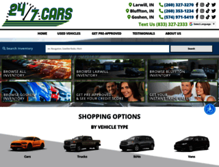 shop247cars.com screenshot