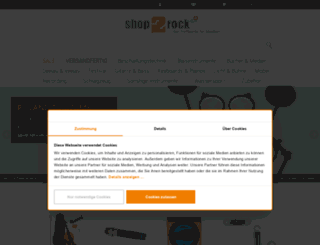 shop2rock.de screenshot