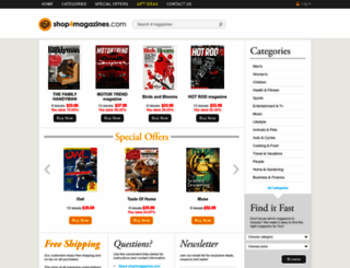 shop4magazines.com screenshot