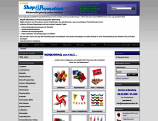 shop4promotion.de screenshot