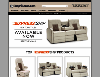 shop4seats.com screenshot