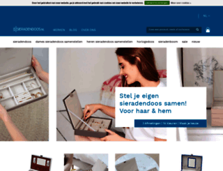 shop4sieradendoos.nl screenshot