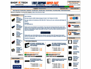 shop4tech.com screenshot