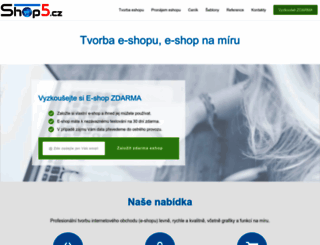 shop5.cz screenshot