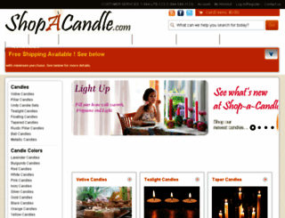 shopacandle.com screenshot