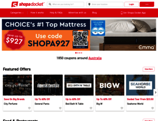 shopadocket.com screenshot