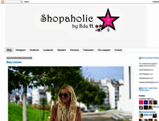 shopaholicbyilda.blogspot.it screenshot
