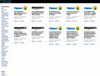 shopaholicindians.com screenshot