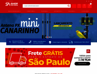 shopantenas.com.br screenshot