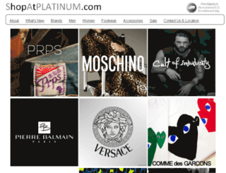 shopatplatinum.com screenshot