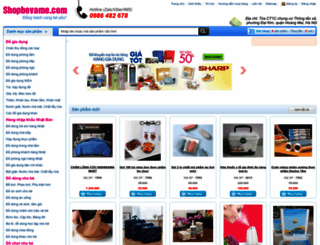 shopbevame.com screenshot