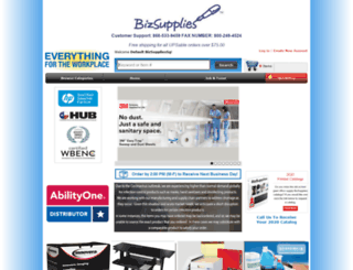 shopbizsupplies.com screenshot