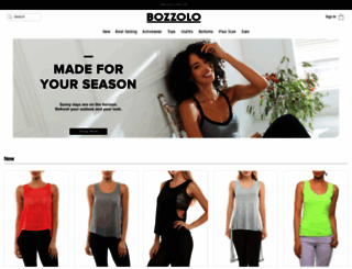 shopbozzolo.com screenshot