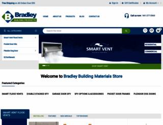 shopbradleyonline.com screenshot