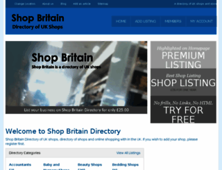 shopbritain.co.uk screenshot