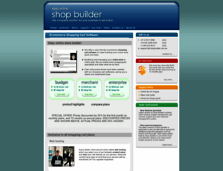 shopbuilder.com.au screenshot