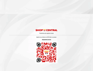 shopcentral.com.br screenshot