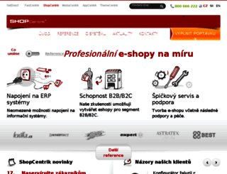 shopcentrik.cz screenshot