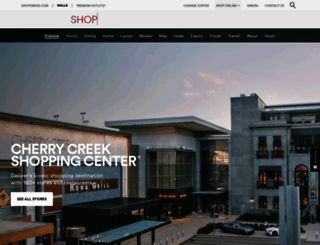 shopcherrycreek.com screenshot