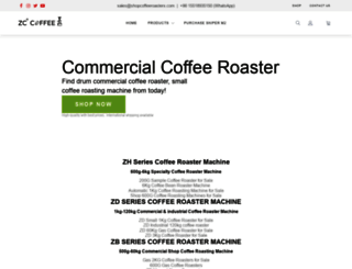 shopcoffeeroasters.com screenshot