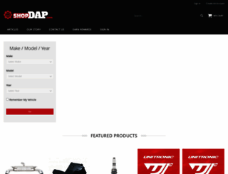 shopdap.com screenshot