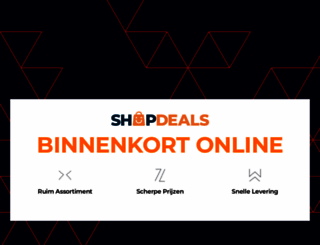 shopdeals.nl screenshot