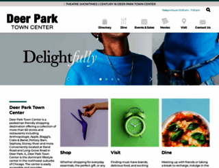 shopdeerparktowncenter.com screenshot