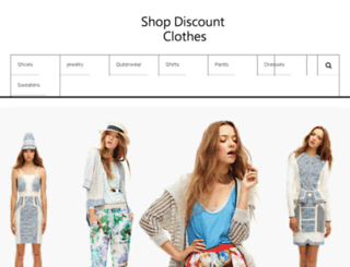 shopdiscountclothes.com screenshot