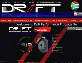shopdrift.co.za screenshot