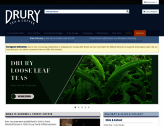 shopdrury.com screenshot