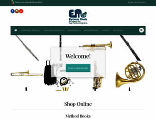 shopelefantemusic.com screenshot