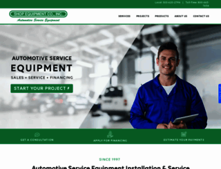 shopequipmentcoinc.com screenshot