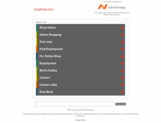 shopfinda.com screenshot