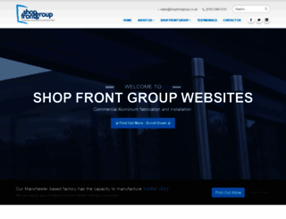 shopfrontgroup.co.uk screenshot