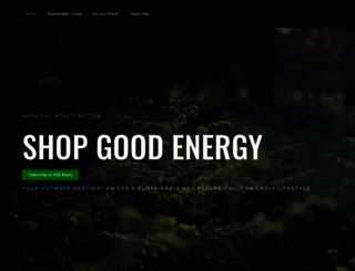 shopgoodenergy.com screenshot