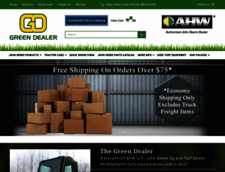 shopgreendealer.com screenshot