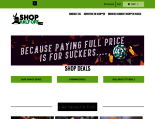 shophalfoff.com screenshot