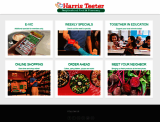 shopharristeeter.com screenshot