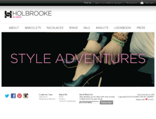 shopholbrooke.com screenshot