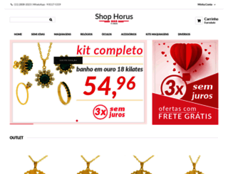 shophorus.com.br screenshot