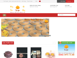 shophuongtram.com screenshot