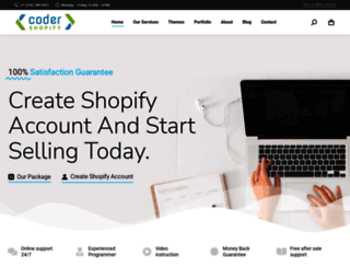 shopifycoder.com screenshot