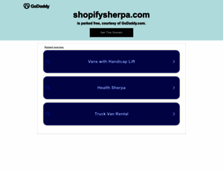 shopifysherpa.com screenshot