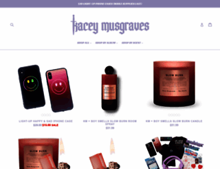 shopkaceymusgraves.com screenshot