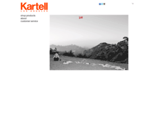 shopkartell.com screenshot