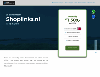 shoplinks.nl screenshot