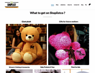 shoplistco.com screenshot