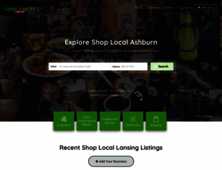 shoplocallansing.com screenshot