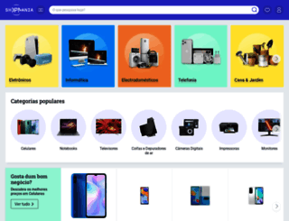shopmania.com.br screenshot